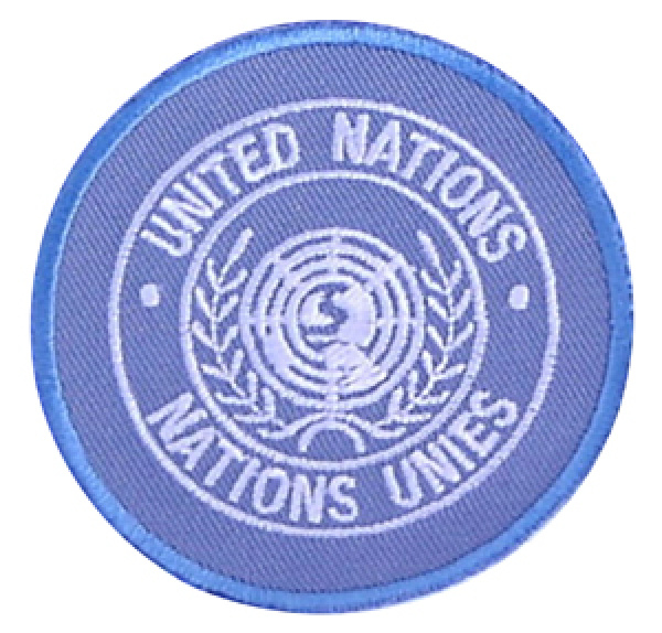 Stoffabzeichen "Vereinte Nationen (UN)"